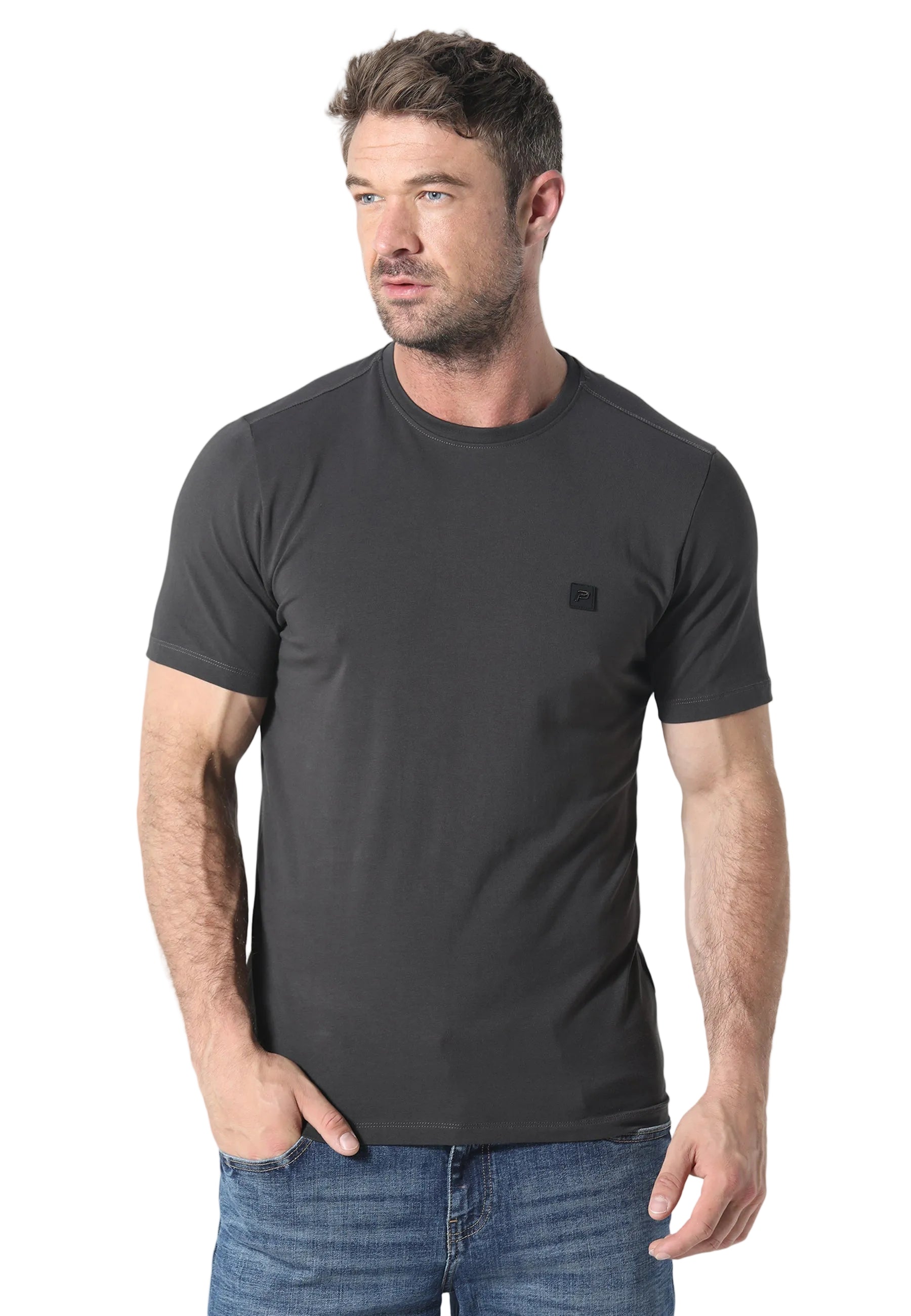 883 Police Dover Dusty Grey T-Shirt