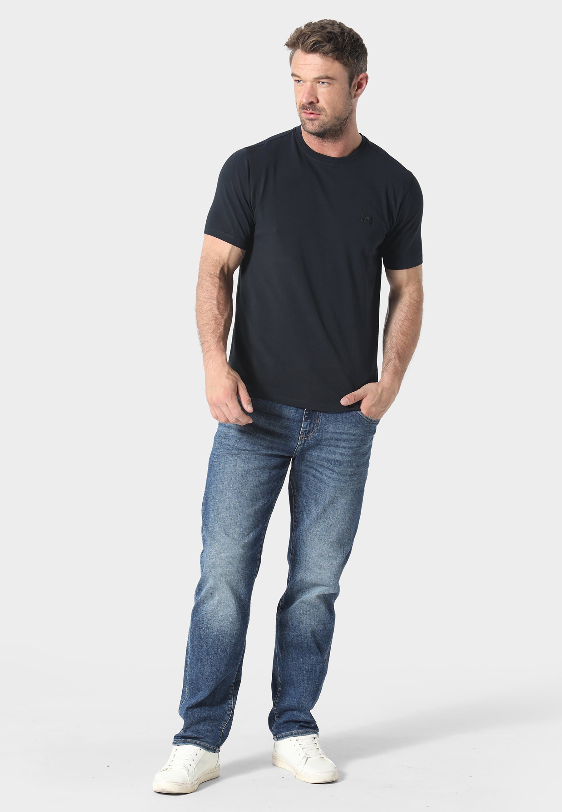 883 Police Dover Navy T-Shirt