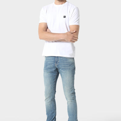 883 Police Dover White T-Shirt