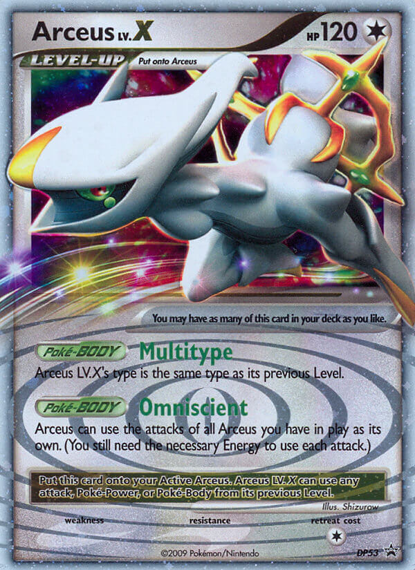 Arceus LV.X - DP53 - Promo