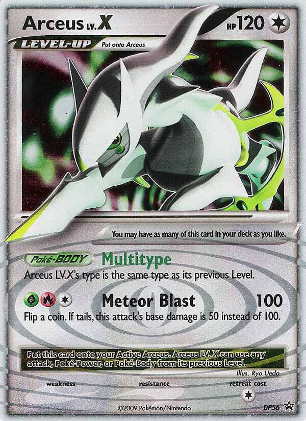 Arceus LV.X - DP56 - Promo