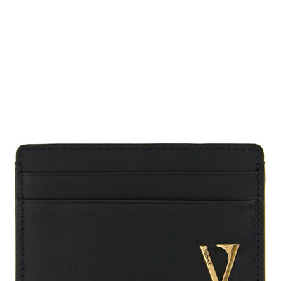 Versace V Logo Card Holder