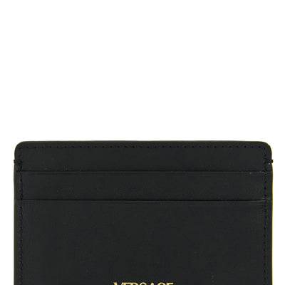 Versace V Logo Card Holder