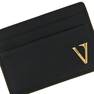 Versace V Logo Card Holder