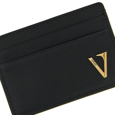 Versace V Logo Card Holder