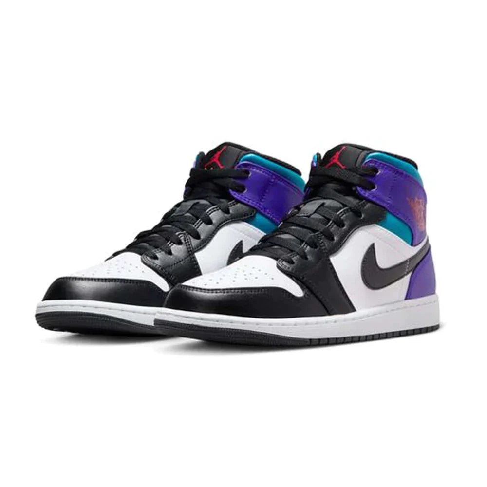 Air Jordan 1 Mid 'teal Purple' Sale