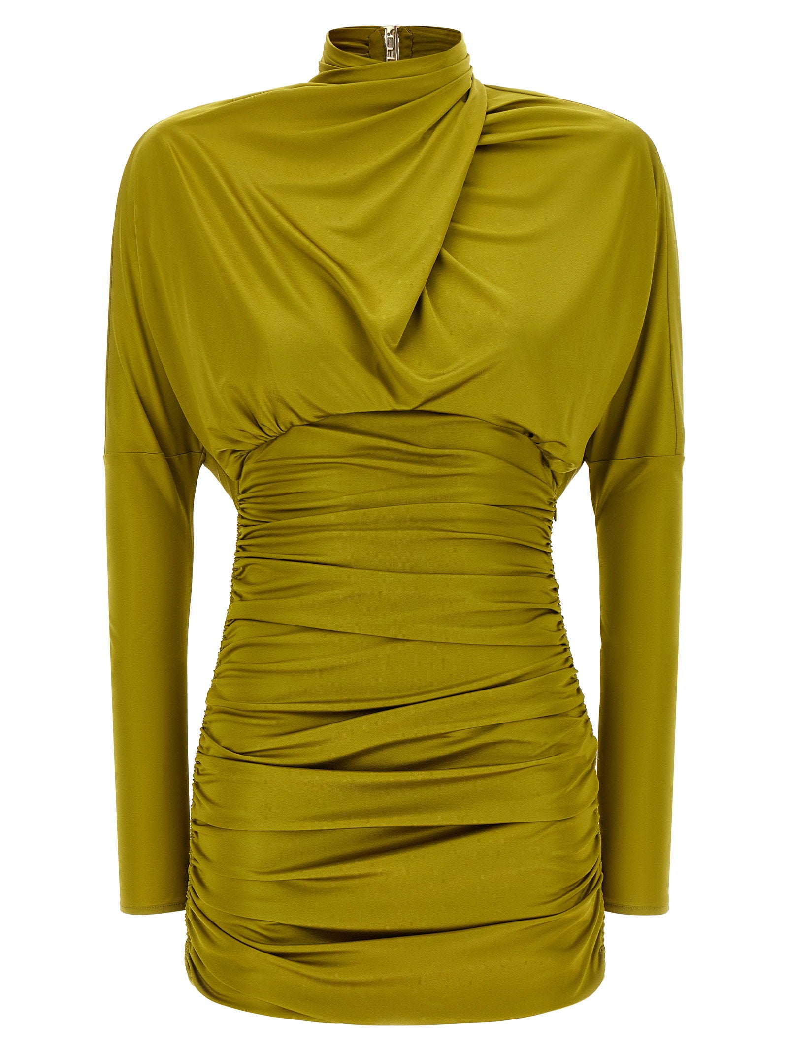 Balmain Draped Mini Dress
