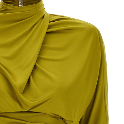 Balmain Draped Mini Dress