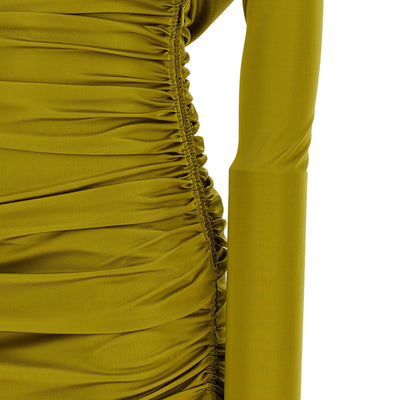 Balmain Draped Mini Dress