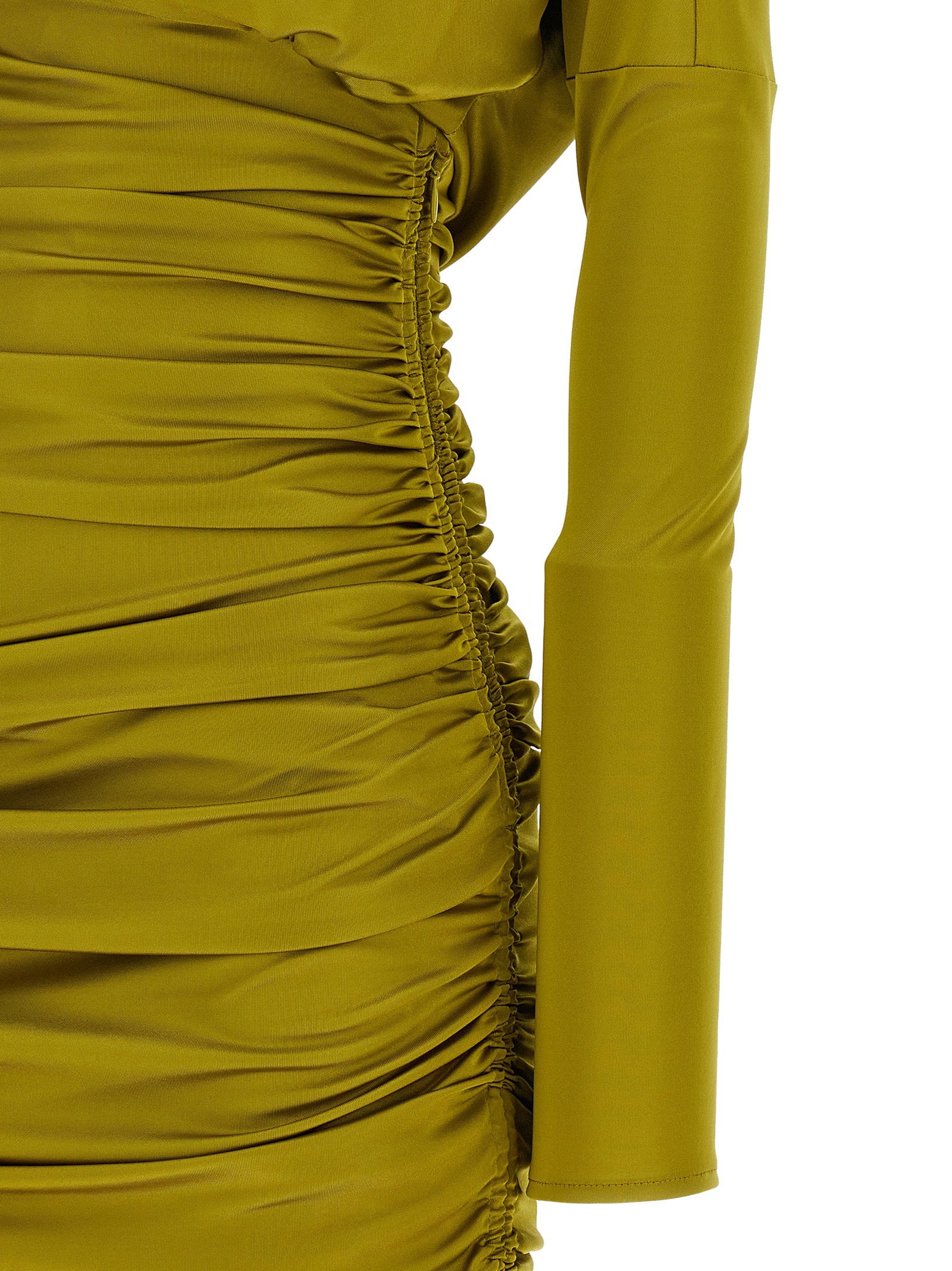 Balmain Draped Mini Dress