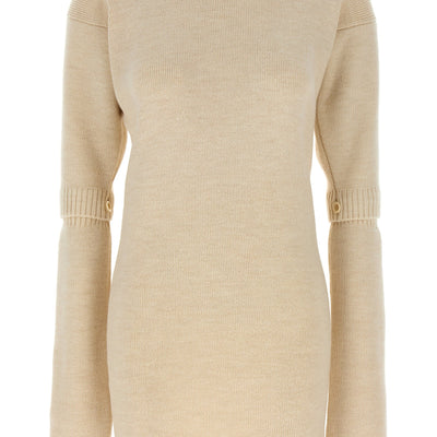 Lemaire Knitted Dress With Removable Sleeves