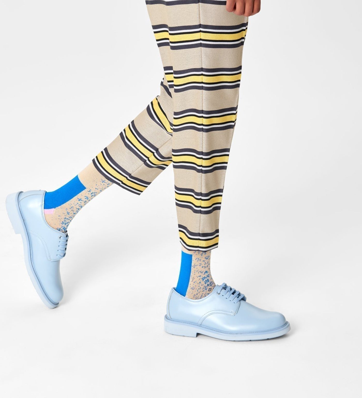 Happy Socks Dressed Blocked Crew Length Socks for Men