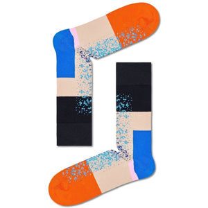 Happy Socks Dressed Blocked Crew Length Socks for Men