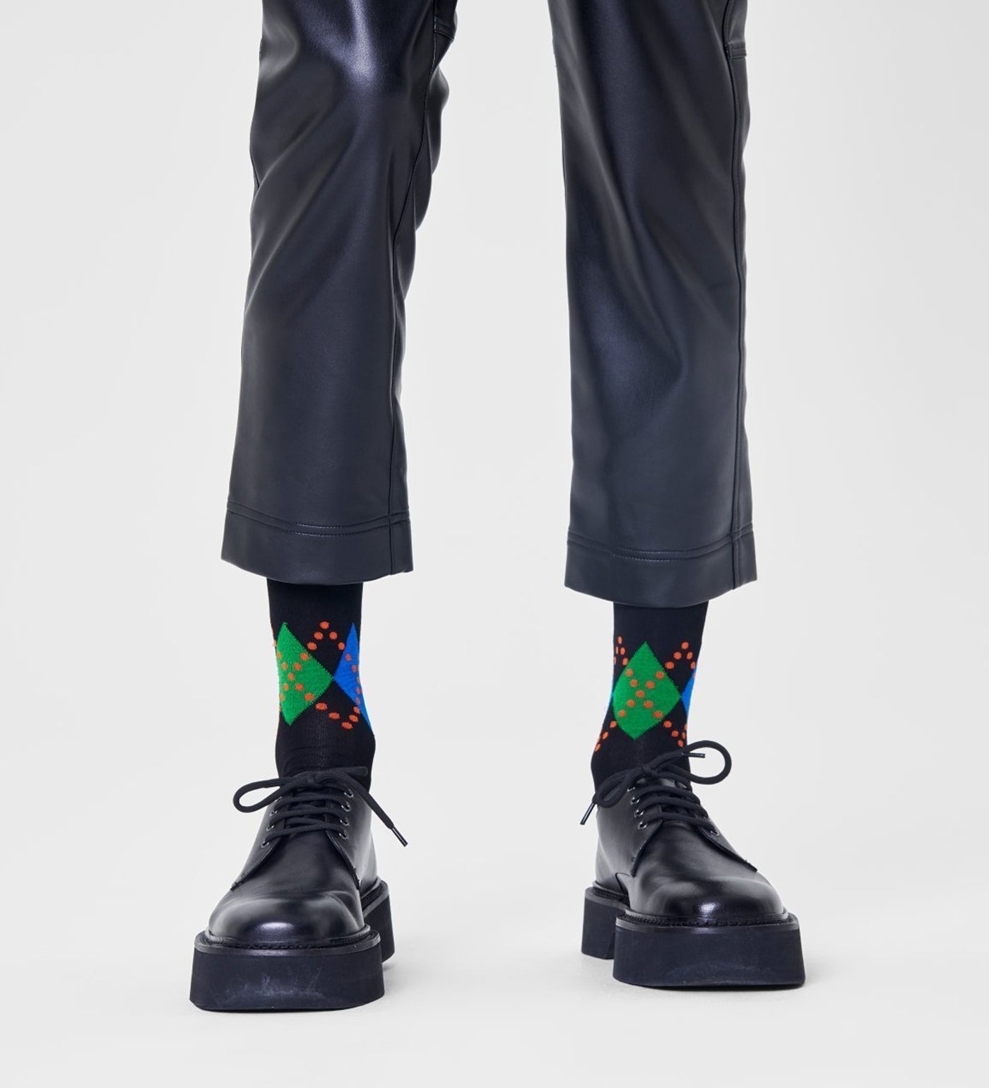 Happy Socks Dressed Jaxon Crew Length Socks for Men