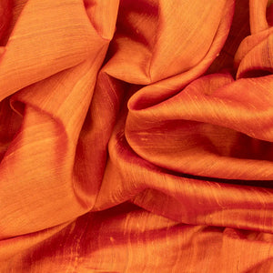 Mango Yellow Woven Dupion Silk Saree With Navy Border-Mango Yellow