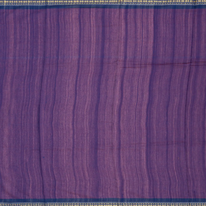 Mango Yellow Woven Dupion Silk Saree With Navy Border-Mango Yellow