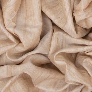 Cream Woven Dupion Silk Saree With Maroon Border-Cream