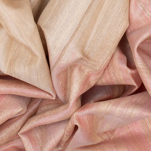 Red Woven Dupion Silk Saree With Rising Border-Red