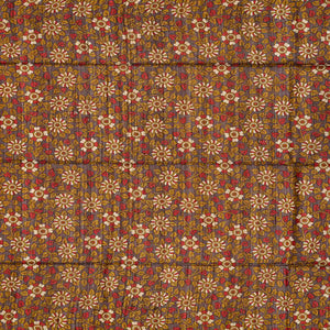 Indigo Handloom Plain Dupion Silk Saree With Printed Lord Krishna Motifs-Ink Blue