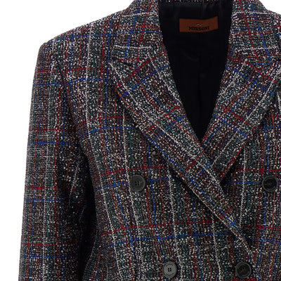 Missoni Sequin Tartan Blazer