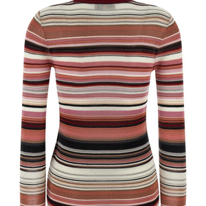 Missoni Striped Turtleneck Sweater