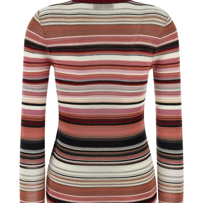 Missoni Striped Turtleneck Sweater