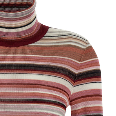 Missoni Striped Turtleneck Sweater