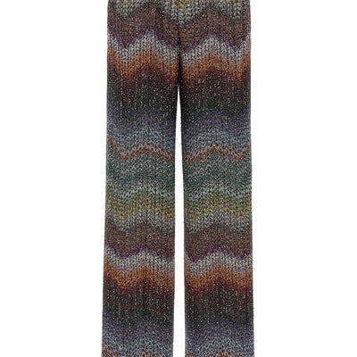 Missoni Zigzag Lamé Viscose Pants