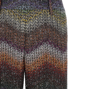 Missoni Zigzag Lamé Viscose Pants