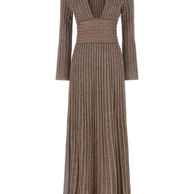 Missoni Knitted Metallic Dress