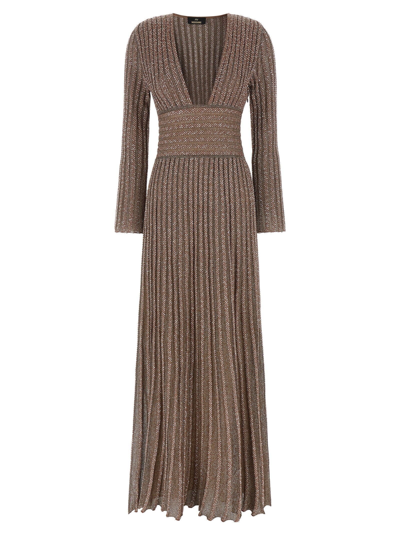Missoni Knitted Metallic Dress