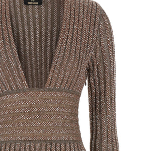 Missoni Knitted Metallic Dress