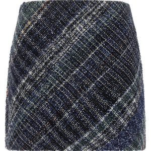 Missoni Check Wool Skirt