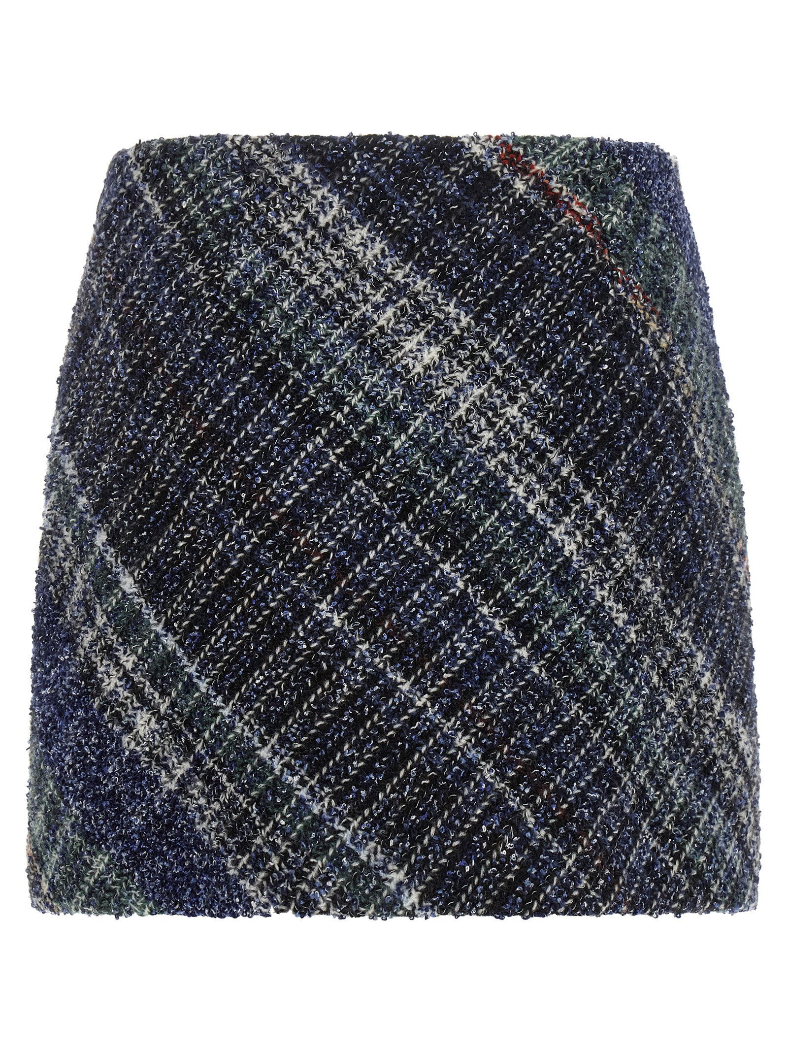 Missoni Check Wool Skirt