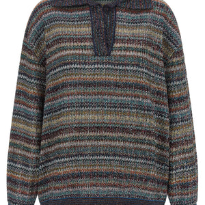 Missoni Lamé Yarn Polo Shirt