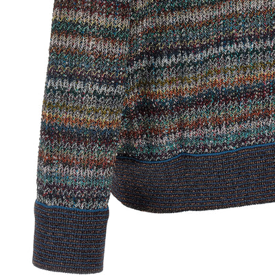 Missoni Lamé Yarn Polo Shirt