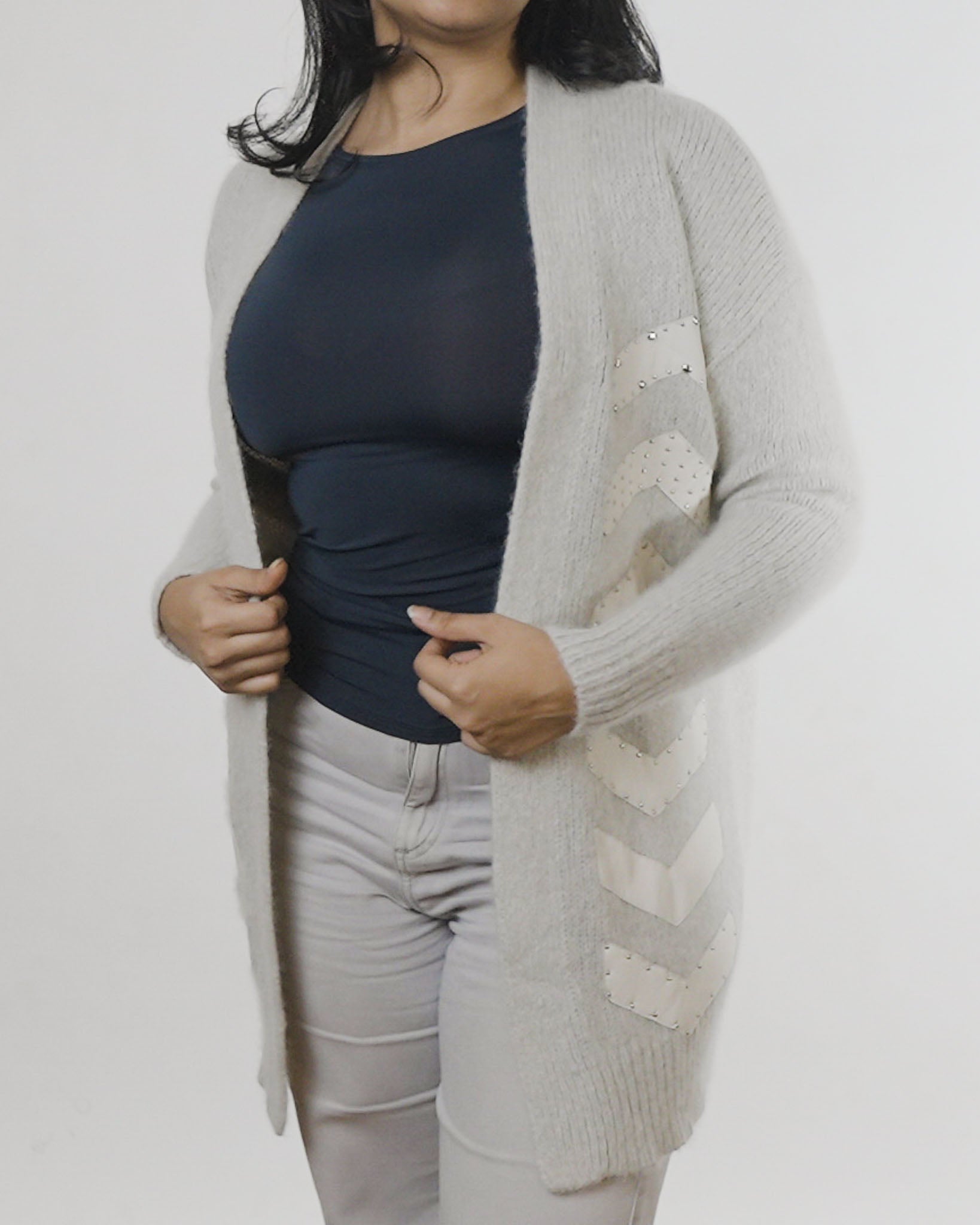 Foundrae Cardigan Grey