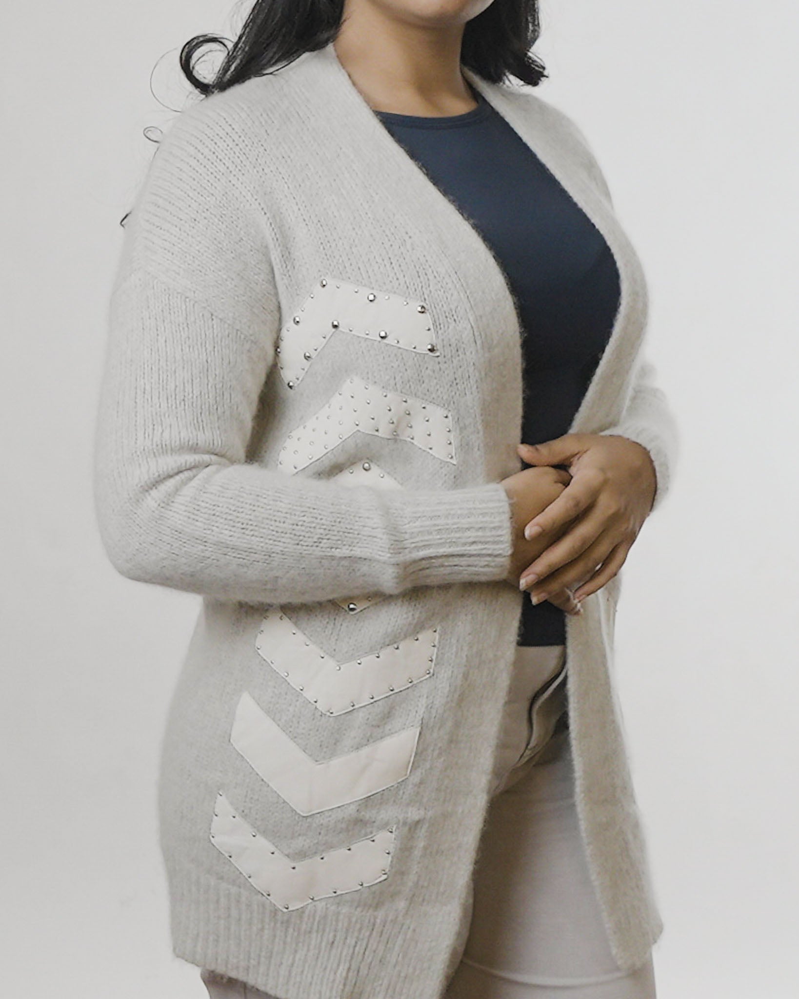 Foundrae Cardigan Grey