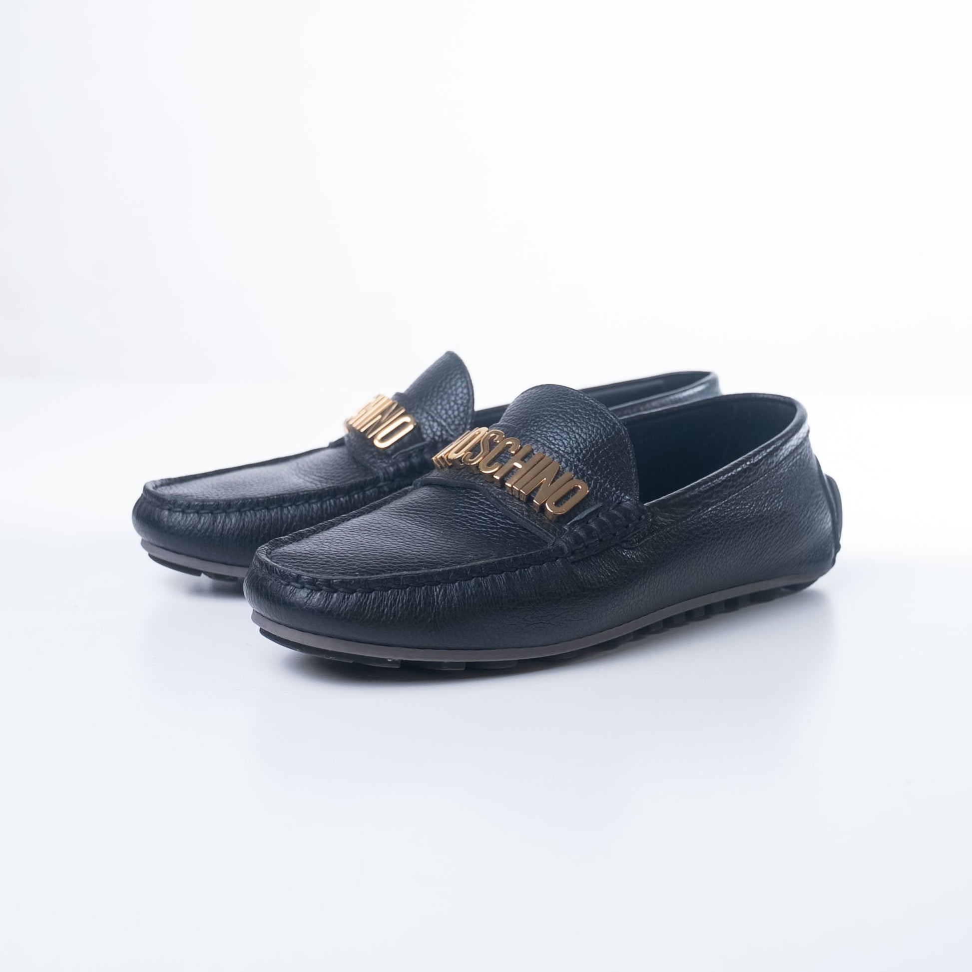 Moschino Couture Leather Shoes
