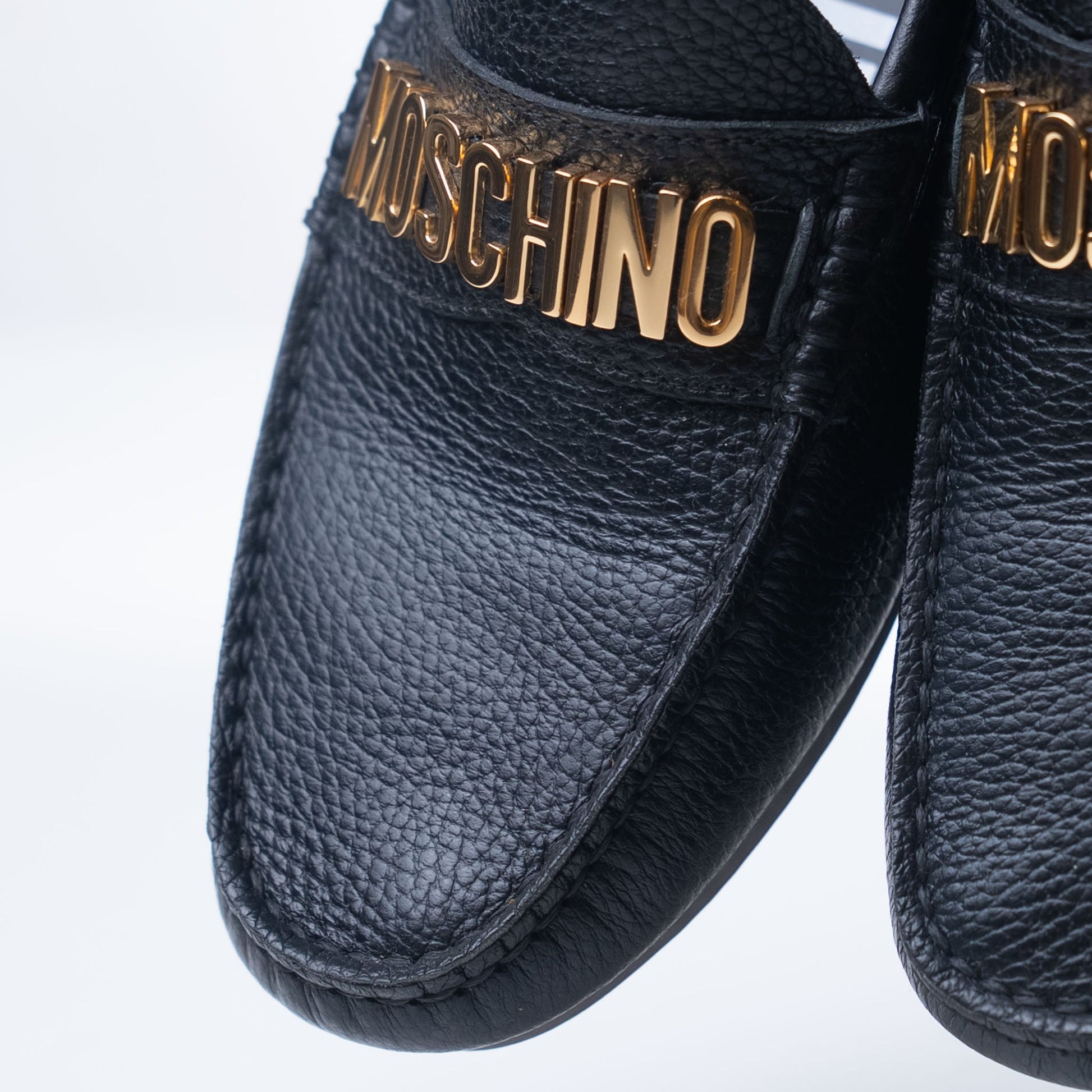Moschino Couture Leather Shoes