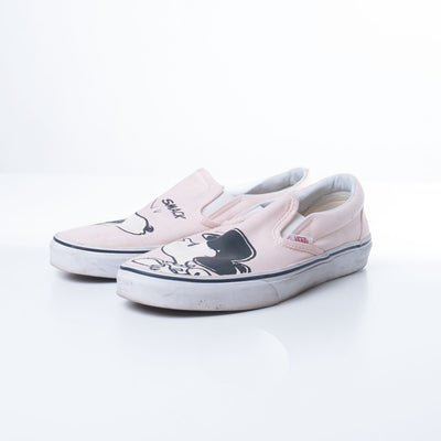Vans Peanuts Snoopy Pink Slip-Ons