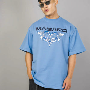 MASARO MOCKINGBIRD T-SHIRT BLUE