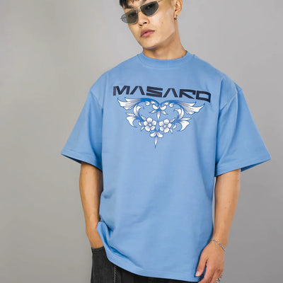 MASARO MOCKINGBIRD T-SHIRT BLUE