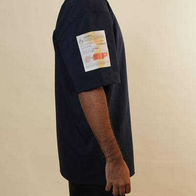 Heron Preston Navy Blue Tshirt