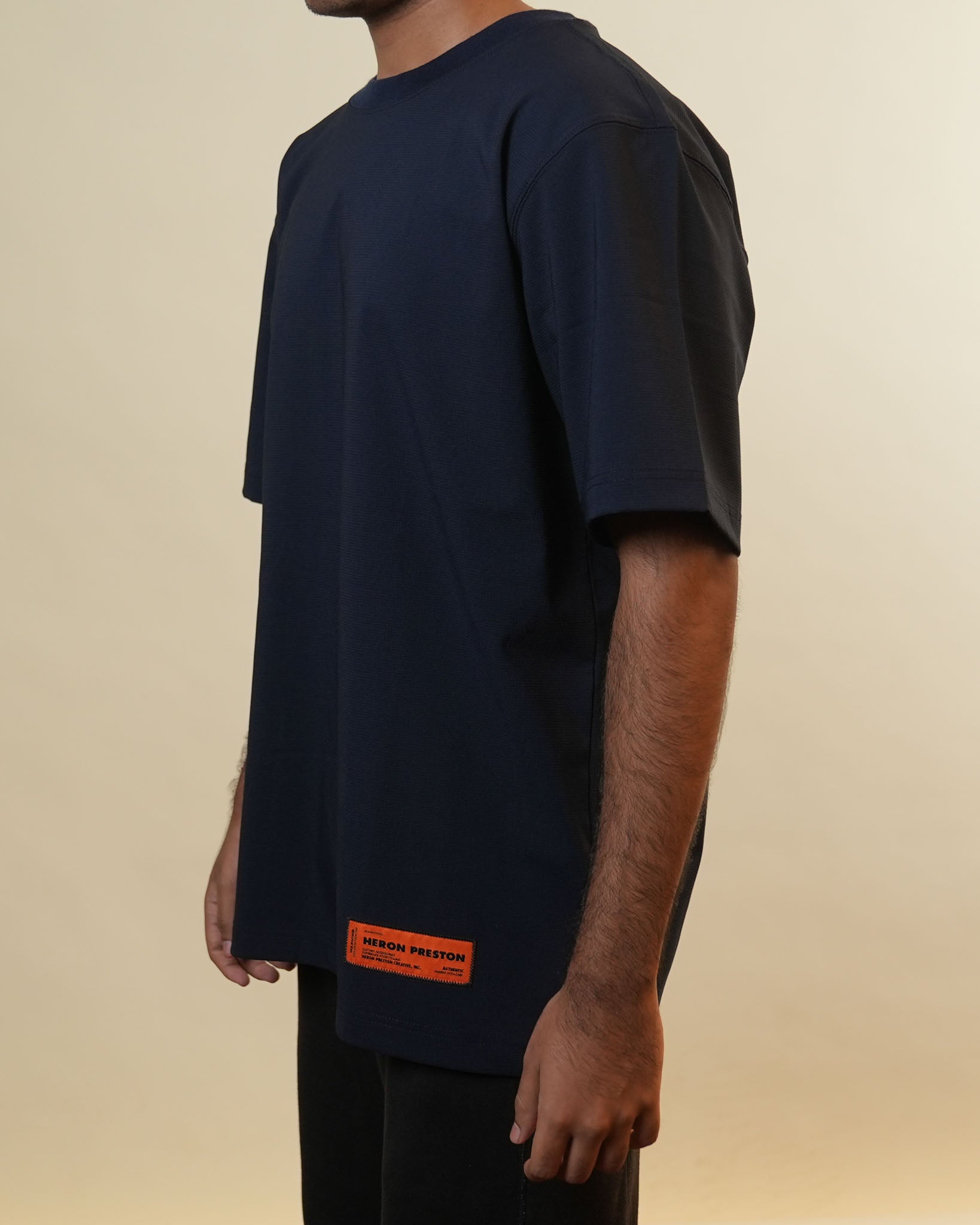 Heron Preston Navy Blue Tshirt