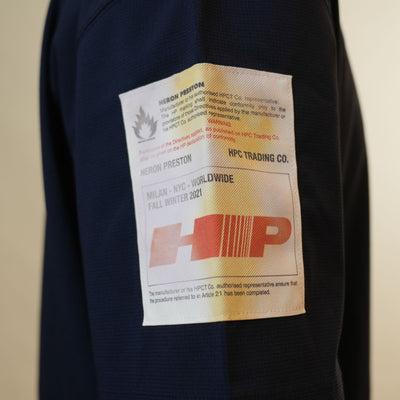 Heron Preston Navy Blue Tshirt