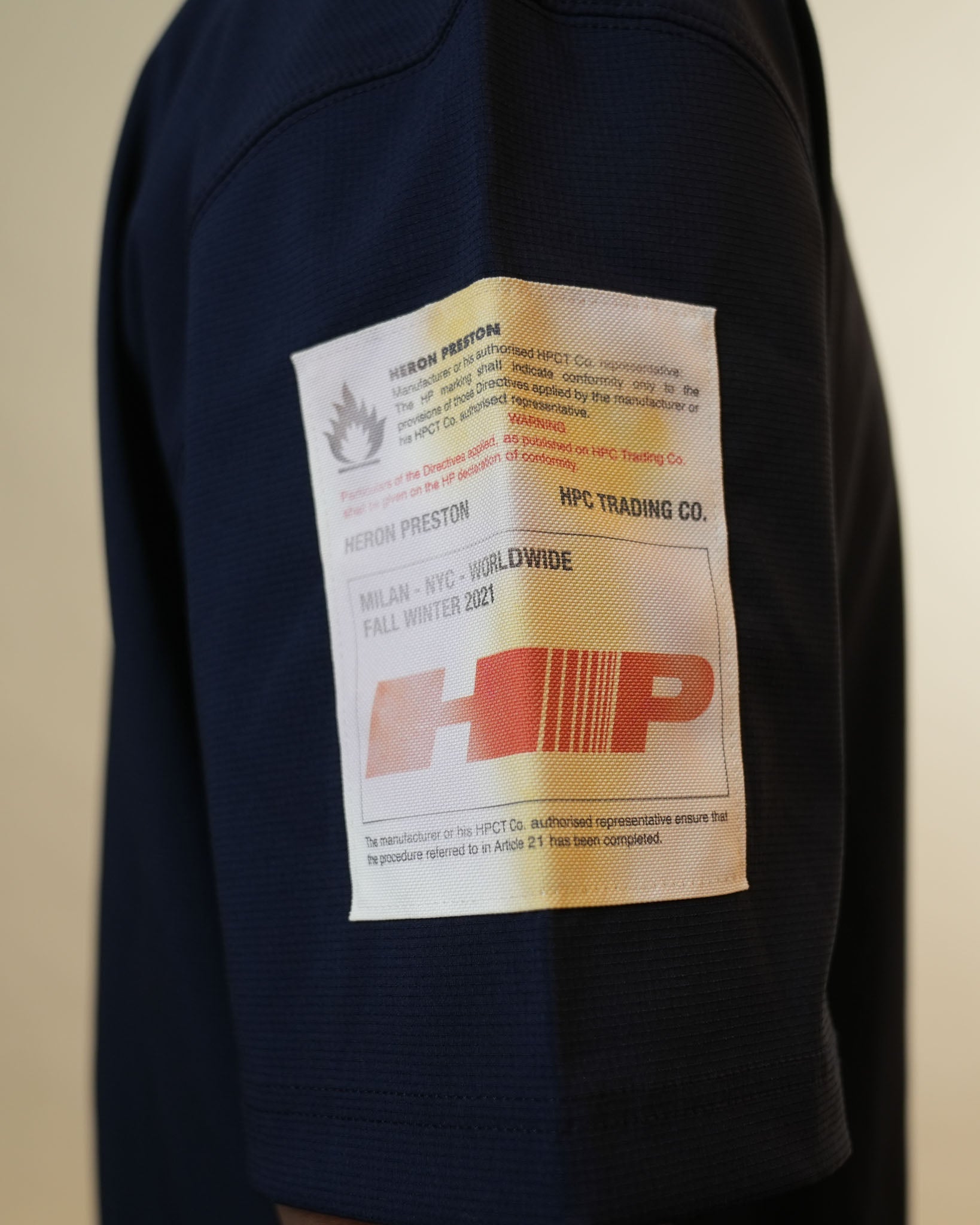 Heron Preston Navy Blue Tshirt