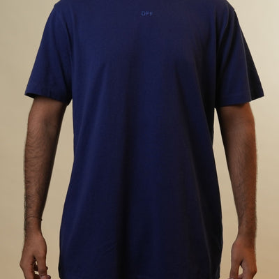 Off White Blue Tshirt