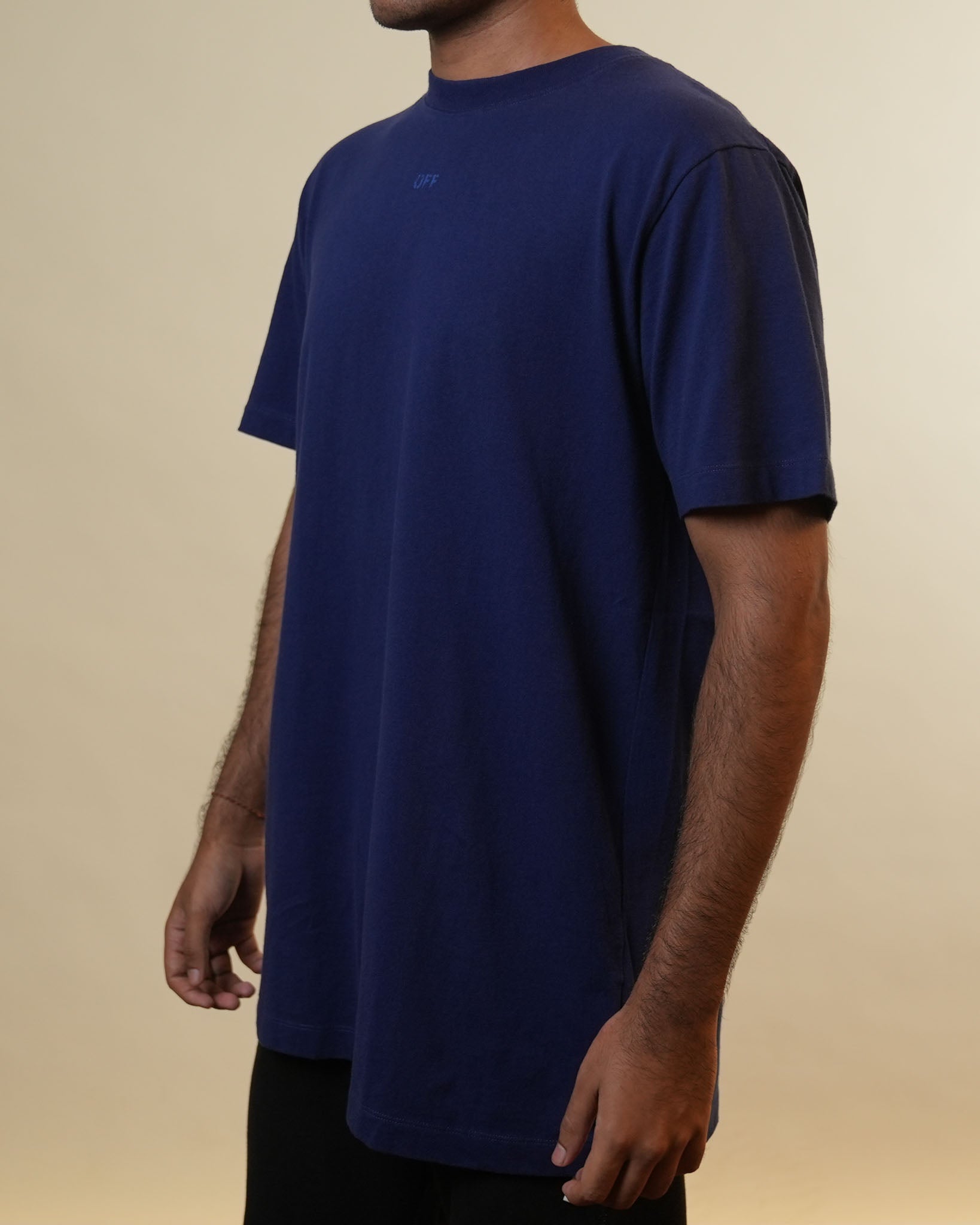 Off White Blue Tshirt