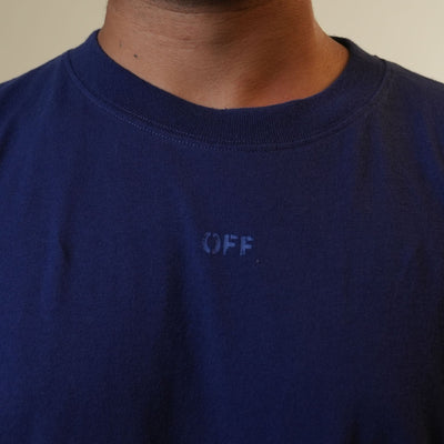 Off White Blue Tshirt